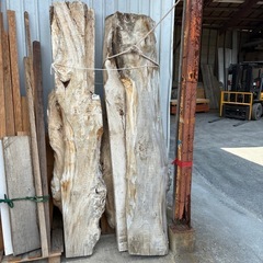 ポプラ　無垢板　カウンター、棚板、テーブル、看板などにの画像