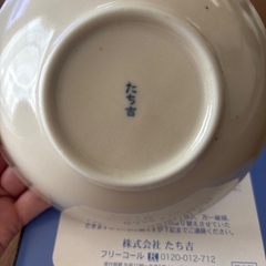 たち吉　お皿の画像
