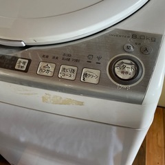 シャープ洗濯乾燥機8キロの画像
