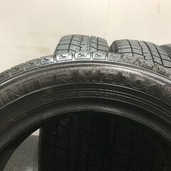 DUNLOP WINTER MAXX WM03 185/60R16 16インチ スタッドレス 4本 23年製 バリ溝 アクア ノートe-POWER ラクティス等　(KTK517)クレジットカード QRコード決済可能の画像
