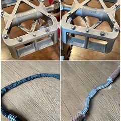 値下げ！AVASTA ピストバイク 自転車 固定ギア MKSペダル ロードバイク の画像