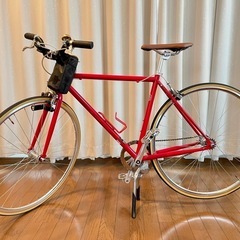 値下げ！AVASTA ピストバイク 自転車 固定ギア MKSペダル 