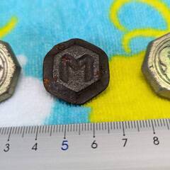 ☆ベーゴマ３種　ひも１本　中古品　の画像