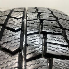 DUNLOP WINTER MAXX WM02 175/70R14 14インチ スタッドレス 4本 24年製 バリ溝 フィット キューブ ポルテ シエンタ ヴィッツ等　(KTI405)クレジットカード QRコード決済可能の画像