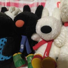 ぬいぐるみ　リサとガスパール　6体セットの画像