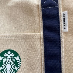 再値引き　スタバ　トートバッグの画像