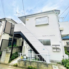 【初期費用無料】入間郡戸建　武州長瀬🉐駅近く白いアパート💰近くに...