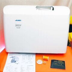 【◆JUKI◆ 刺繍機能満載コンピューターミシンHZL-010N】整備済み品 現品管理番号：s0630_002wの画像