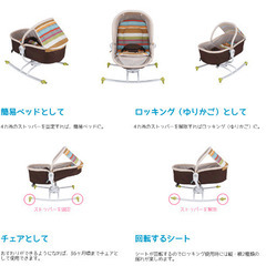 くるりとまわる3way バウンサーの画像