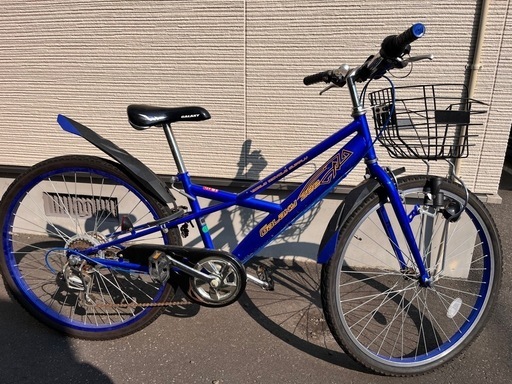 自転車 折りたたみ自転車 26インチ シマノ製6段ギア 前後サス