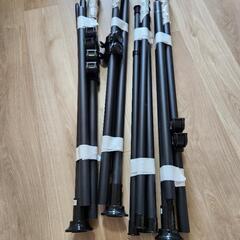 【お譲り先決まりました】伸縮式天井突っ張りラック ４段式　