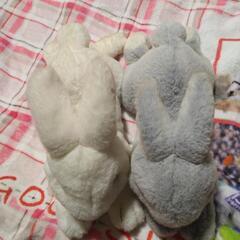 ぬいぐるみ　サンレモン　ひざウサギ　2つセットの画像