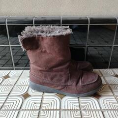 スノウブーツ　ブラウン　24cmの画像