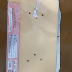 新品未使用　美品　西松屋　スポンジベッド くま（ベビーおふろ用）母乳パッド38枚付きの画像