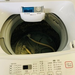 動作品　ニトリ　全自動洗濯機 NTR60 6.0kg 2019年製の画像