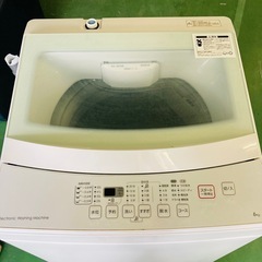 動作品　ニトリ　全自動洗濯機 NTR60 6.0kg 2019年製の画像