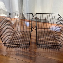 収納カゴ２点セットの画像