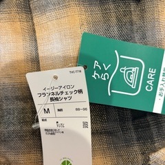 チェックシャツ2枚の画像