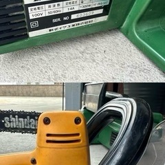 チェーンソー&ヘッジトリマー　2点セット◇の画像