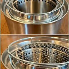 値下げ！未使用  焚き火台 ストーブ 二次燃焼 焼き台 キャンプ用品の画像