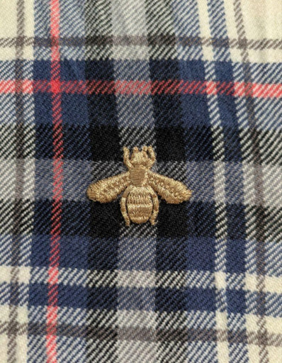 GUCCI正規店購入チェックマフラー