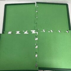 麻雀マット らくじゃんマット コンパクト収納 4分割 はめ込み式マット カードゲームマット ☆札幌市 白石店 の画像