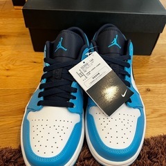 新品・未使用】NIKE Air Jordan 1 Low “Powder Blue”（25.5cm）の画像