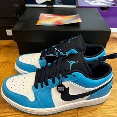 【新品・タグ付き】NIKE Air Jordan 1 Low “Powder Blue”（25.0cm）の画像