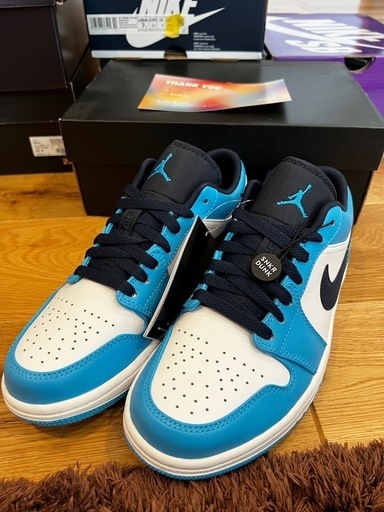 【新品・タグ付き】NIKE Air Jordan 1 Low “Powder Blue”（25.0cm）