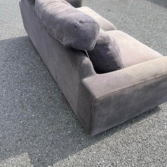無印良品　２人掛けソファー
の画像