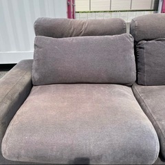 無印良品　２人掛けソファー
の画像