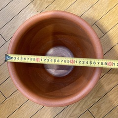 素焼き　植木鉢　
鉢カバー　Aの画像