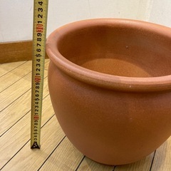 素焼き　植木鉢　
鉢カバー　Aの画像