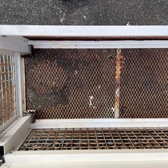 金属製収納付きベンチの画像