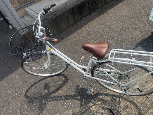 【D-460】自転車　中古　激安　通勤　通学　防犯登録解除済み】