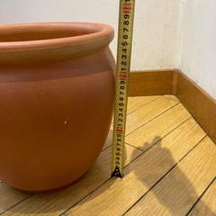 素焼き　植木鉢　
鉢カバー　Bの画像