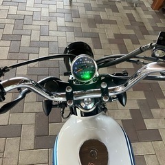 KAWASAKI 250TR FIモデル　BJ250F カスタム　フロントフォークOH 社外マフラー　社外テールランプ　社外フェンダー　油脂類交換　機関良好の画像