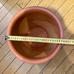 素焼き　植木鉢　
鉢カバー　Bの画像