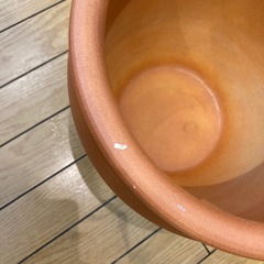 素焼き　植木鉢　
鉢カバー　Bの画像