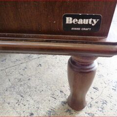 【￥3000-】Beauty AYANO CRAFT コーナー収納 家具 飾り 角収納 レトロ 木製の画像