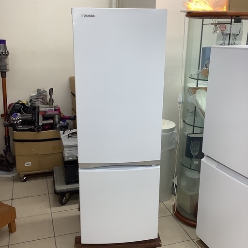 TOSHIBA(トウシバ) / 22年製/2ドア冷蔵庫/GR-T17BS/170L | 中古