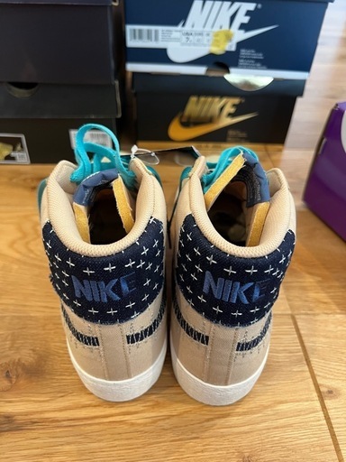 Nike SB Zoom Blazer Mid PRM Sesame / Mystic Navy / Sail サイズ：US9.5（2