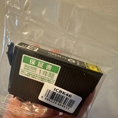 新品 未使用 EPSON用 ICBK46  黒インクの画像