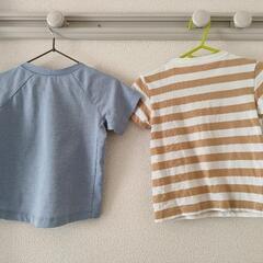 無印良品 80サイズ Tシャツ 2枚セットの画像