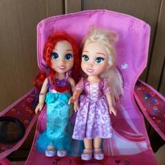 プリンセス　椅子、マット10枚、お人形の画像