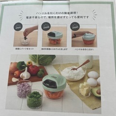 TOFFY トフィー ハンディチョッパーミニの画像