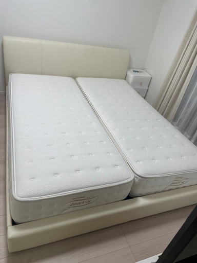 ベット (Will) 東大島のベッド《ダブルベッド》の中古あげます