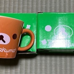 リラクマの食器セットの画像