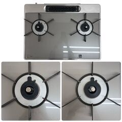 【REGASTOCK川崎店】Rinnai リンナイ ラクシエプライム 都市ガス用 ガステーブル ガスコンロ グリル RTS65AWGR2N 2022年製の画像