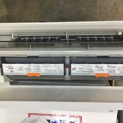 SHARPルームエアコン　2020年　２．８KW（８～１２畳）お掃除ロボ　人感センサー　標準工賃込みの画像
